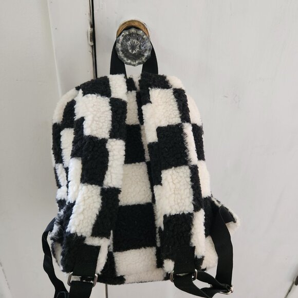 Checkered Mini Backpack - Picture 2 of 4